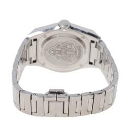 Pre Owned Gucci MOP Diamonds Stainless Steel Pantheon YA115403 115.4 Women's Wristwatch 36 MM