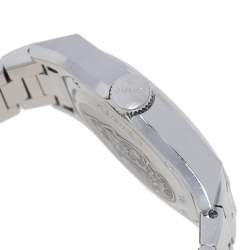 Pre Owned Gucci MOP Diamonds Stainless Steel Pantheon YA115403 115.4 Women's Wristwatch 36 MM