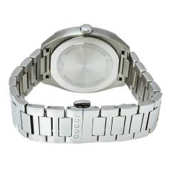 مملوكة مسبقًا Gucci Black Stainless Steel GG2570 YA142404 Women's Wristwatch 36 MM