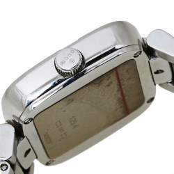 Gucci Brown Stainless Steel G-Gucci 125.4 Women's Wristwatch 32MM
