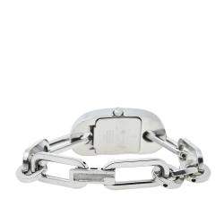 Pre Owned Gucci Black Stainless Steel 6155L Women's Wristwatch 22mm