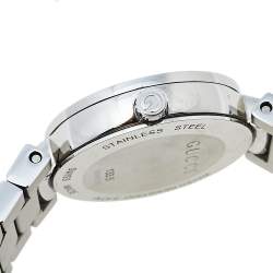 Gucci Silver Stainless Steel Interlocking YA133503 Women's Wristwatch 29 mm