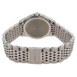 Pre Owned Gucci Black Stainless Steel G-Timeless YA126501 Women's Wristwatch 27 mm