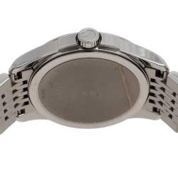 Pre Owned Gucci Black Stainless Steel G-Timeless YA126501 Women's Wristwatch 27 mm
