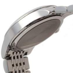 Pre Owned Gucci Black Stainless Steel G-Timeless YA126501 Women's Wristwatch 27 mm
