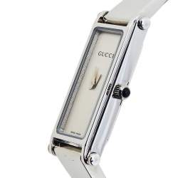 Gucci Silver Stainless Steel 1500L Quartz Women's Wristwatch 12 mm