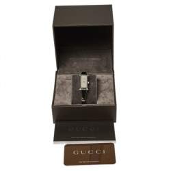 Gucci Silver Stainless Steel 1500L Quartz Women's Wristwatch 12 mm
