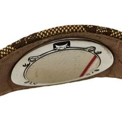 Pre Owned Gucci Silver Stainless Steel G Bandeau 104 Women's Wristwatch 31 mm