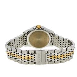 Gucci Silver Two-Tone Stainless Steel G-Timeless YA126505 Women's Wristwatch 27 mm