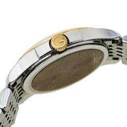 Gucci Silver Two-Tone Stainless Steel G-Timeless YA126505 Women's Wristwatch 27 mm