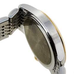Gucci Silver Two-Tone Stainless Steel G-Timeless YA126505 Women's Wristwatch 27 mm