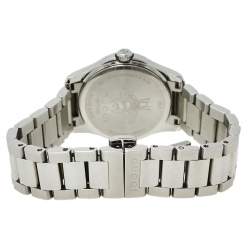 Pre Owned Gucci Silver Stainless Steel G-Timeless YA126572A Women's Wristwatch 27 mm