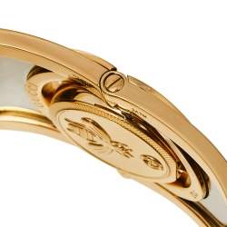 Gucci Gold PVD Stainless Steel Twirl YA112444 Women's Wristwatch 23 mm
