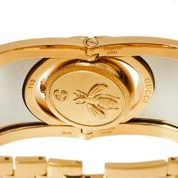 Gucci Gold PVD Stainless Steel Twirl YA112444 Women's Wristwatch 23 mm
