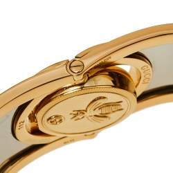 Gucci Gold PVD Stainless Steel Twirl YA112444 Women's Wristwatch 23 mm