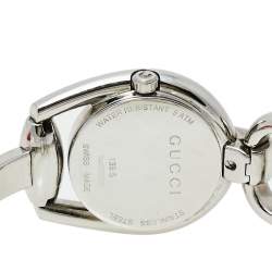مملوكة مسبقًا Gucci Mother Of Pearl Stainless Steel Horsebit 139.5 Women's Wristwatch 28 mm