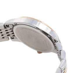 Gucci Mother of Pearl Two-Tone Stainless Steel Diamonds G-Timeless YA126514 Women's Wristwatch 27 mm