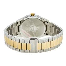 مملوكة مسبقًا Gucci Silver Snake Two Tone Stainless Steel G-Timeless YA1264075 Men's Wristwatch 38 mm