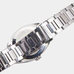 Gucci White Diamond Stainless Steel GG2570 YA142504 Women's Wristwatch 29 mm