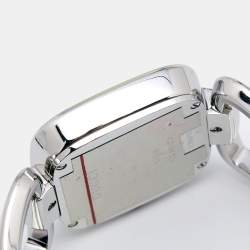 Pre Owned Gucci Blue Stainless Steel G-Gucci 125.4 Women's Wristwatch 32 mm