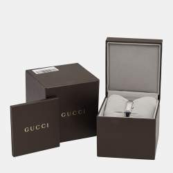 Gucci Mother of Pearl Stainless Steel Horsebit 1500L Women's Wristwatch 12 mm
