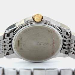 Gucci Silver Two-Tone Stainless Steel G Timeless 126.5 Women's Wristwatch 27 mm