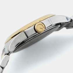 Gucci Silver Two-Tone Stainless Steel G Timeless 126.5 Women's Wristwatch 27 mm