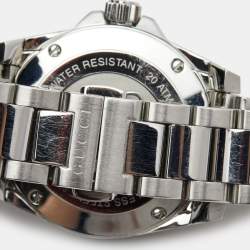 Gucci Pink Stainless Steel Dive YA136401 Women's Wristwatch 32 mm