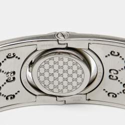 Gucci Brown Stainless Steel Twirl YA112501 Women's Wristwatch 23 mm