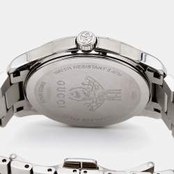 Gucci Black Stainless Steel G-Timeless YA1264029 Unisex Wristwatch 38 mm 