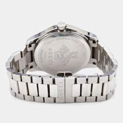 Gucci Black Stainless Steel G-Timeless YA1264029 Unisex Wristwatch 38 mm 
