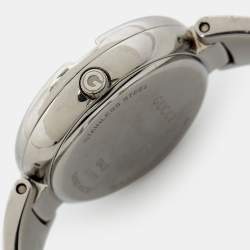 Gucci Brown Stainless Steel Guccissima YA134302 Women's Wristwatch 36 mm