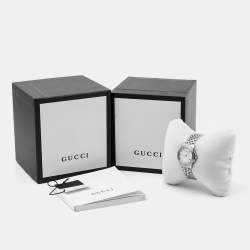 Gucci Mother Of Pearl Stainless Steel G-Timeless YA126508 Women's Wristwatch 27 mm