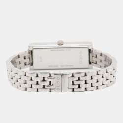 Gucci Black Stainless Steel G-Frame YA127504 Women's Wristwatch 14 mm