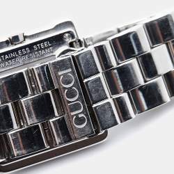 Gucci Black Stainless Steel G Series 3600M Women's Wristwatch 31.50 mm