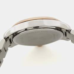 Gucci Silver Two-Tone Stainless Steel G-Timeless YA126564 Women's Wristwatch 27 mm