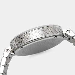 Gucci White Stainless Steel Diamantissima YA141402 Women's Wristwatch 32 mm