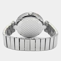 Gucci White Stainless Steel Diamantissima YA141402 Women's Wristwatch 32 mm