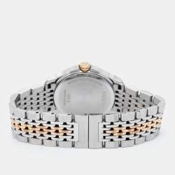 Gucci Black Two-Tone Stainless Steel G-Timeless YA126512 Women's Wristwatch 27 mm