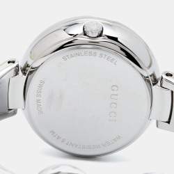 Pre Owned Gucci Brown Stainless Steel Guccissima YA134302 Women's Wristwatch 36 mm