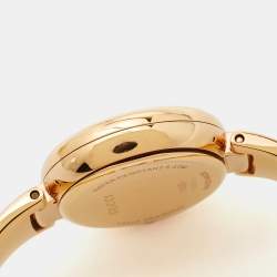 Gucci Black PVD Coated Stainless Steel Guccissima YA134305 Women's Wristwatch 36 mm