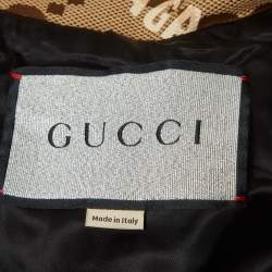 Gucci x Balenciaga Beige Jumbo GG Canvas The Hacker Project Jacket M