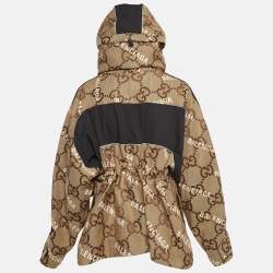 Gucci x Balenciaga Beige Jumbo GG Canvas The Hacker Project Jacket M