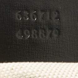Gucci x Balenciaga Black/White Leather Medium The Hacker Project Jackie 1961 Hobo