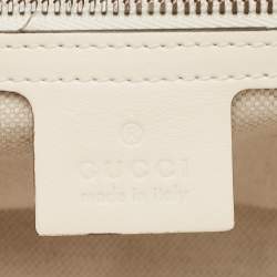 Gucci x Balenciaga Off White/Black Matelassé Leather GG Marmont The Hacker Project Bag