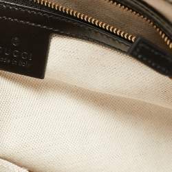Gucci x Balenciaga Black/White Leather Medium The Hacker Project Jackie 1961 Hobo