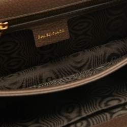 Balenciaga x Gucci Brown/Beige Coated Canvas and Leather The Hacker Project Bag