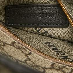Gucci x Balenciaga Beige GG Supreme Canvas Hourglass Top Handle Bag