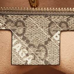 Gucci x Balenciaga Beige GG Supreme Canvas Small The Hacker Jackie 1961 Hobo