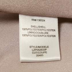 Halton Heritage Grey Printed Chiffon Flared Mini Dress M